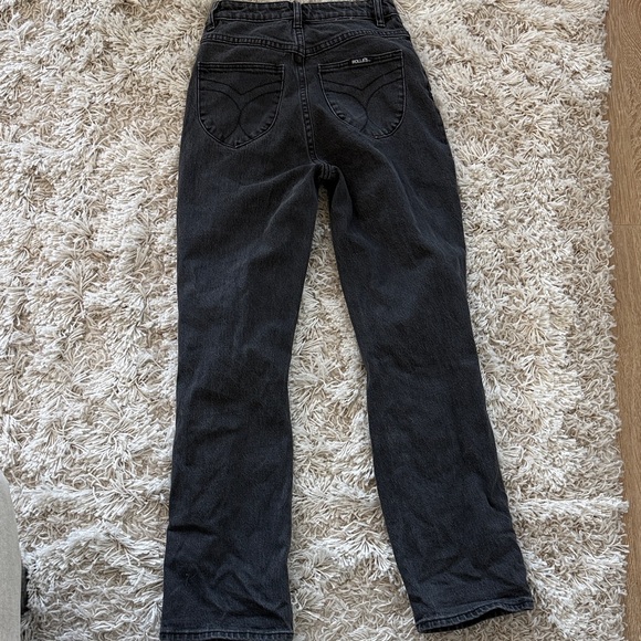 ROLLA'S High Rise Straight Leg Jeans - Picture 5 of 5